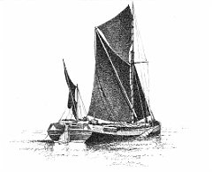 GB - Thames barge (in servizio dal 1803 al 1929) 